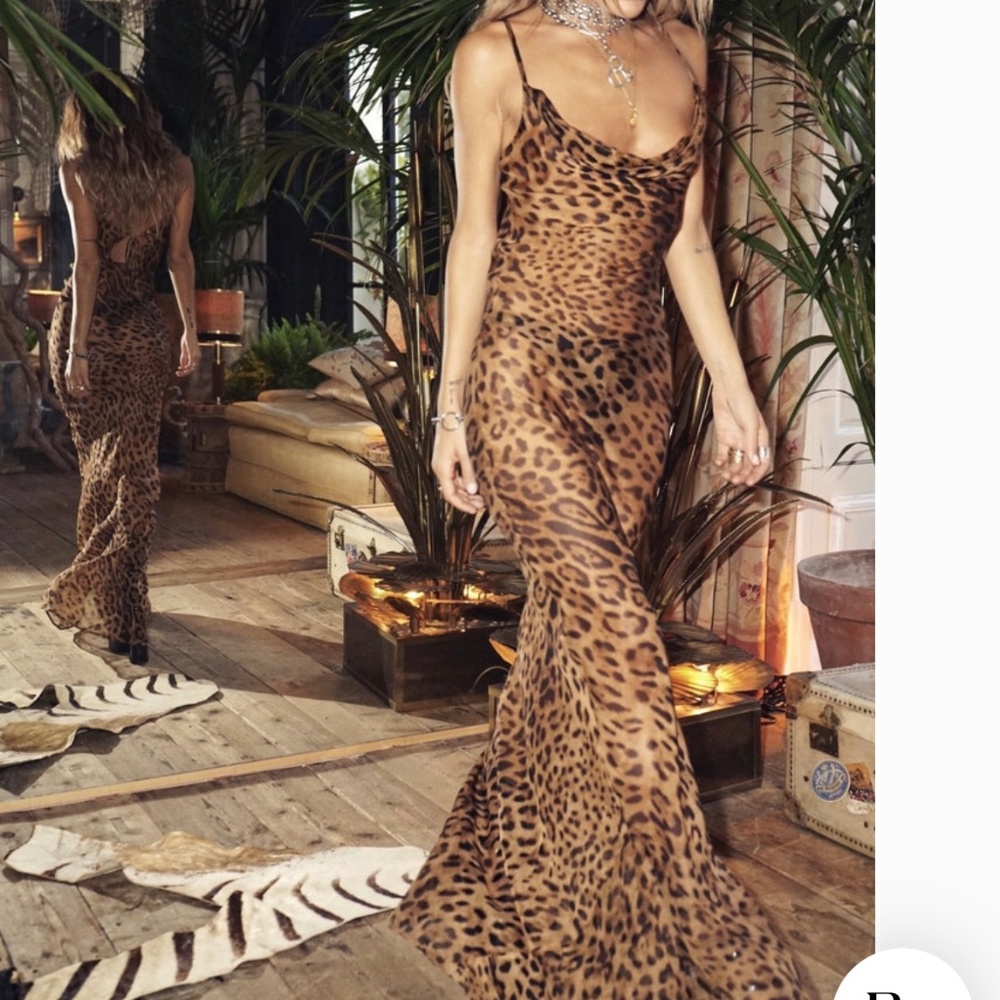 Valentina Leopard Dress